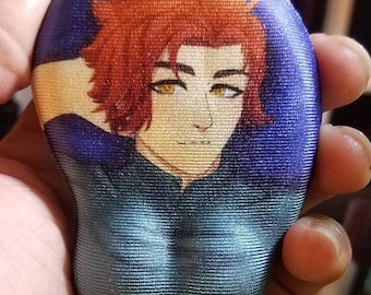 Sylvain Gautier FE3H 3d Oppai Keychain