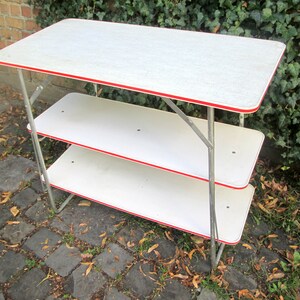 Midcentury camping Klappregal Faltregal antik vintage