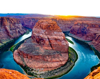 Horseshoe Bend, Page Arizona, Nature, Photography Print