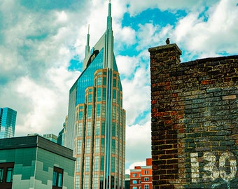 Downtown Nashville Tennessee Photography Print