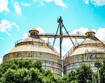 Silos, Magnolia Market, Waco Texas Photography Print, Physical Print,