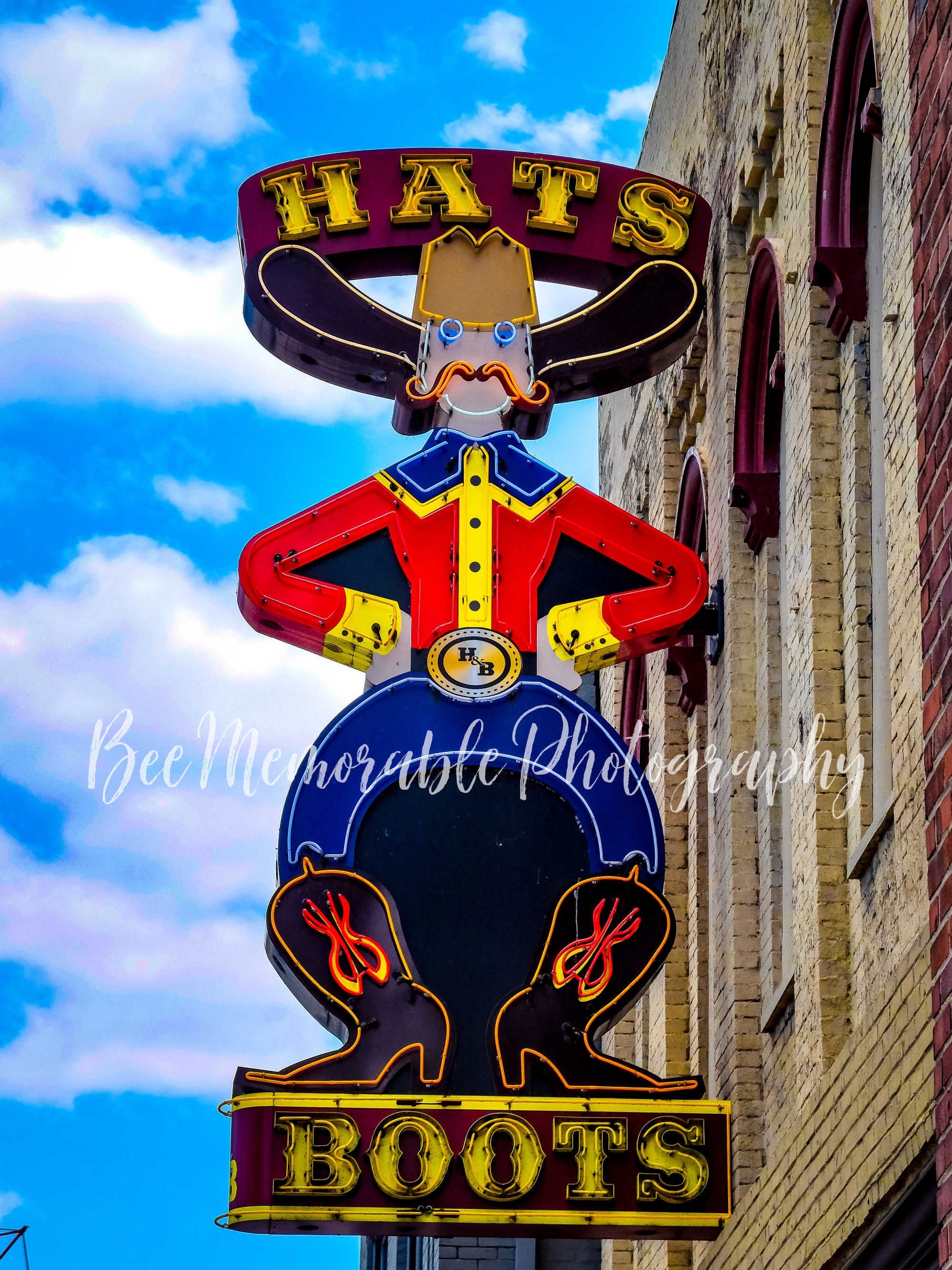 Hats and Boots Broadway Nashville Photography Print Etsy.de