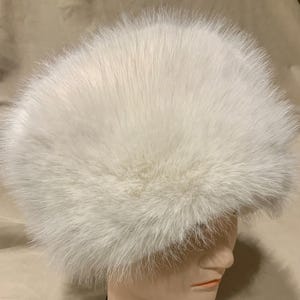 Faux fur hat winter with Stretch Cossack Russian style