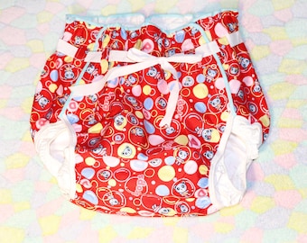 Japanese Diaper Cover: ABDL Adult Size M, Water Resistant