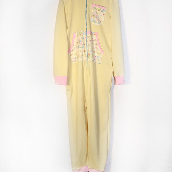 PASTEL ABDL ONESIE Sumikko Gurashi Adult Baby Cuddle Cuddly Winter Blue Fluffy Classic Retro Einteiler Holiday Pajama Nachtwäsche Cozy Dl