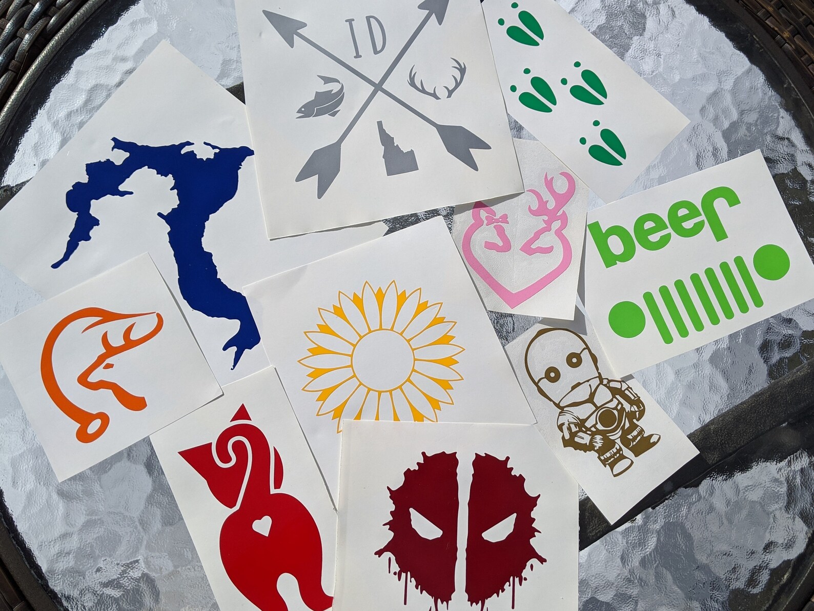 Socal Vinyl Decal Transfer Sticker Southern California LA - Etsy
