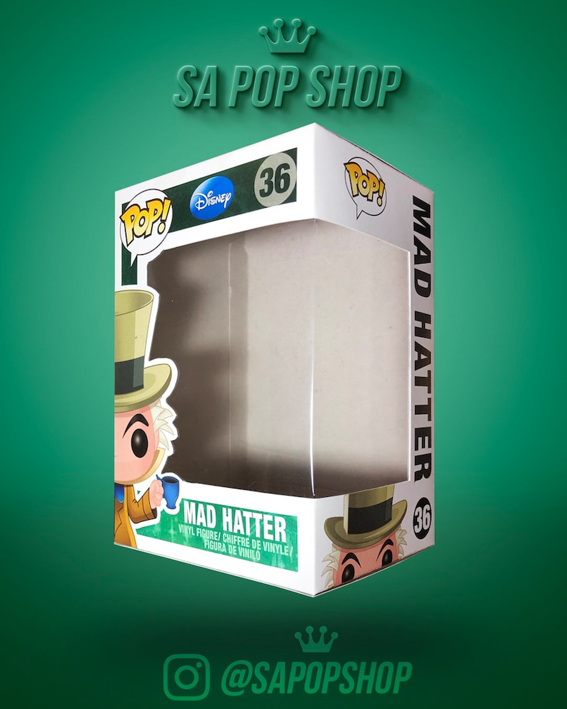 Custom High Quality Funko Pop Box custom Single Box Only - Etsy