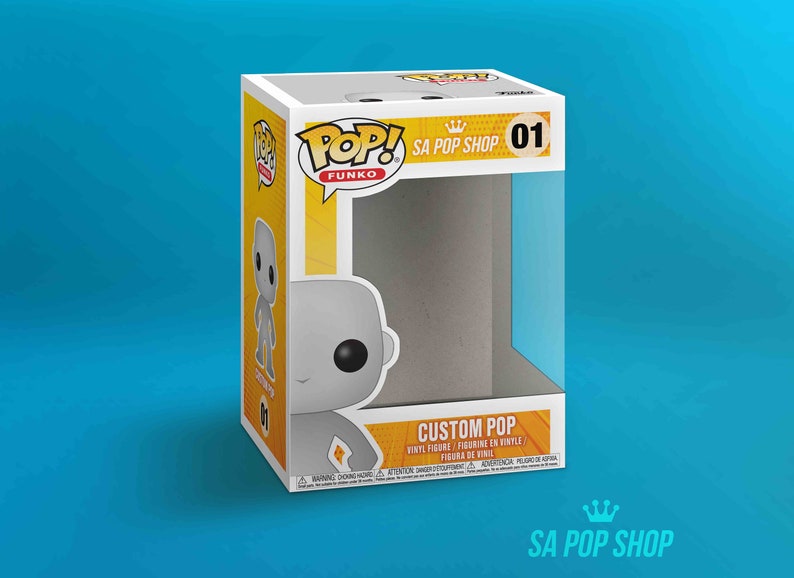 Custom High Quality Funko Pop Box Custom Single Box Only | Etsy