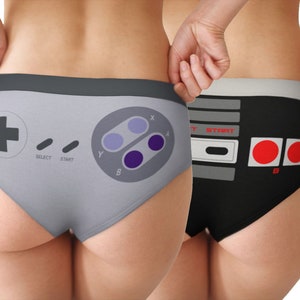 Retro Game Controllers - women's underwear panties