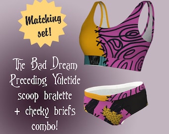 The Bad Dream Preceding Yuletide Doll Dress - women's bralette bra & panties lingerie