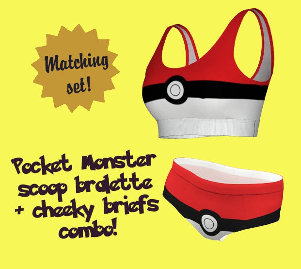 Pikachu Panties - Etsy