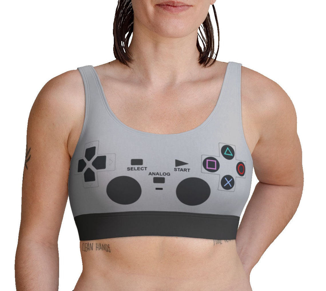 Gamestation Controller Women's Bralette Bra Lingerie Etsy