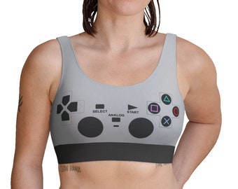 Gamestation controller - women's bralette bra lingerie