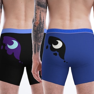 MLP Princess Luna & Nightmare Moon - men&#39;s underwear boxer briefs