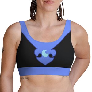 MLP Princess Luna & Nightmare Moon - women's bralette bra lingerie Nightmare Moon