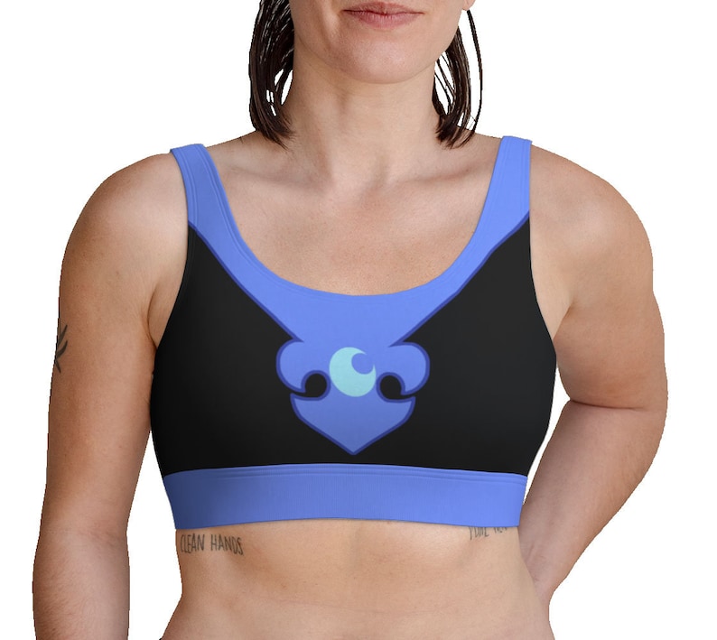 MLP Princess Luna & Nightmare Moon - women's bralette bra lingerie Nightmare Moon