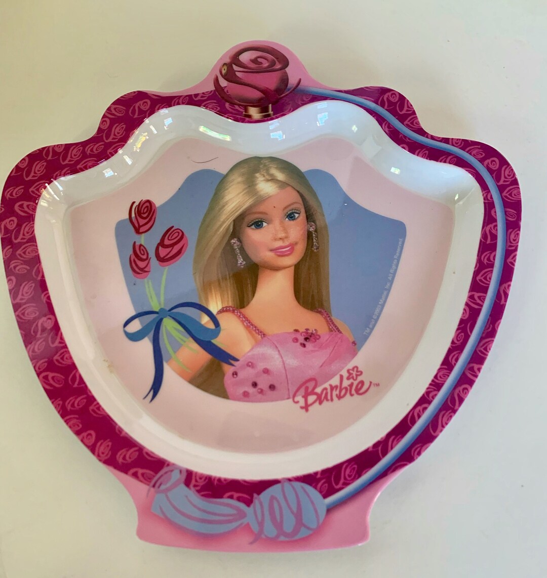 Vintage Trudeau Barbie Plate and Bowl Etsy
