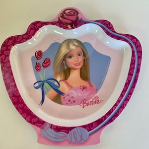 Vintage Trudeau Barbie Plate and bowl