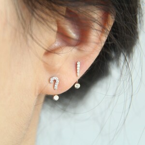 Platinum ear hotsell piercing studs