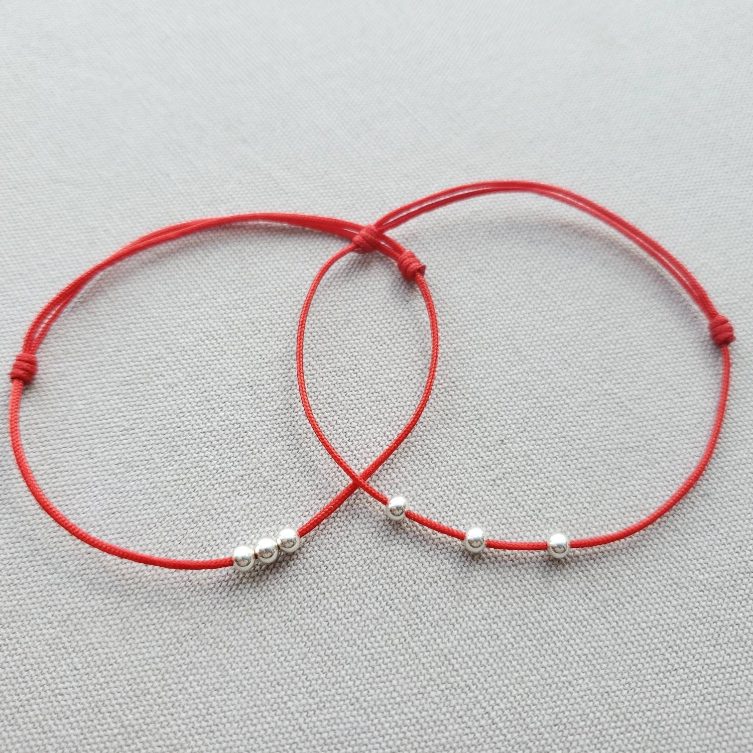 Red String Friendship Bracelet