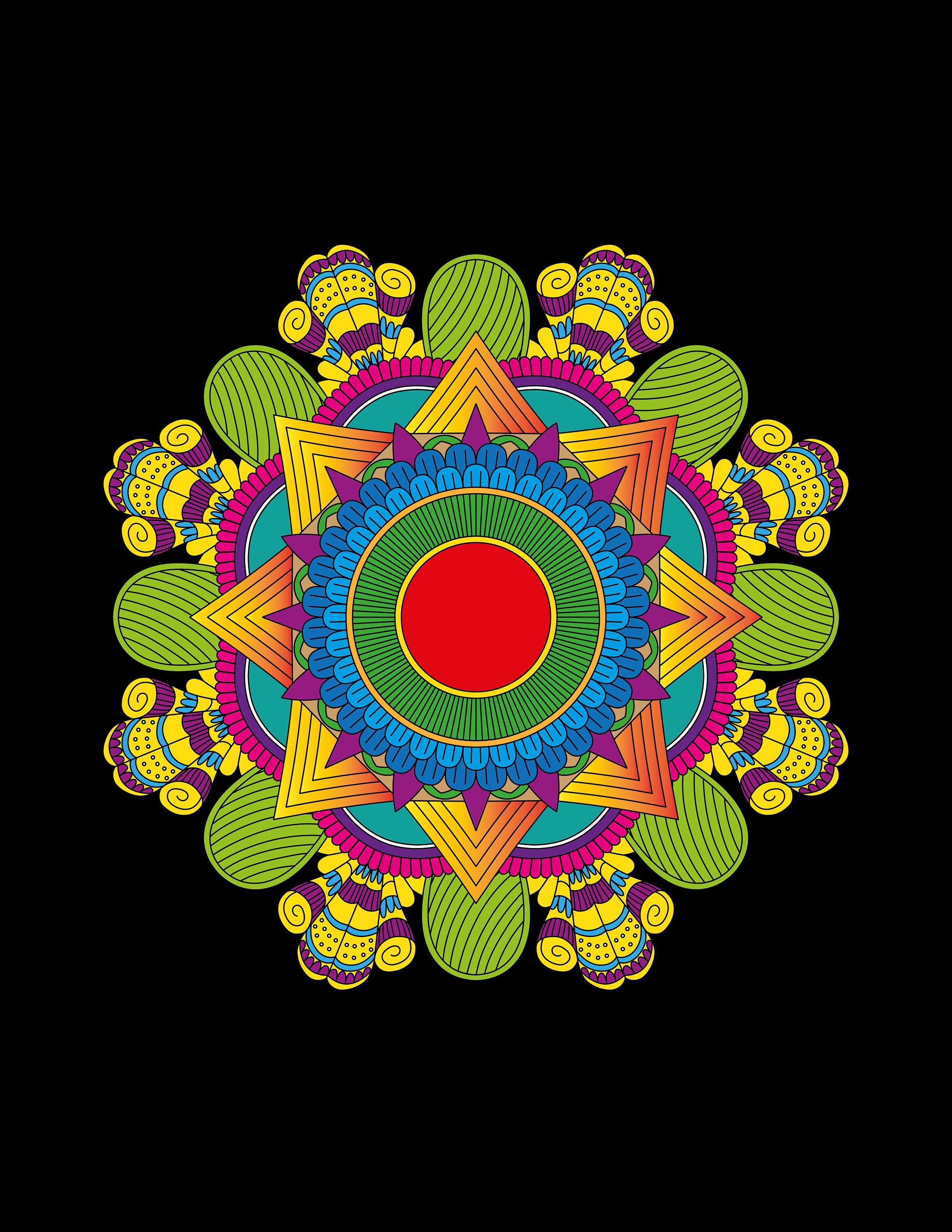 200 Complex Mandala Coloring Designs Printable Mandala Adult | Etsy