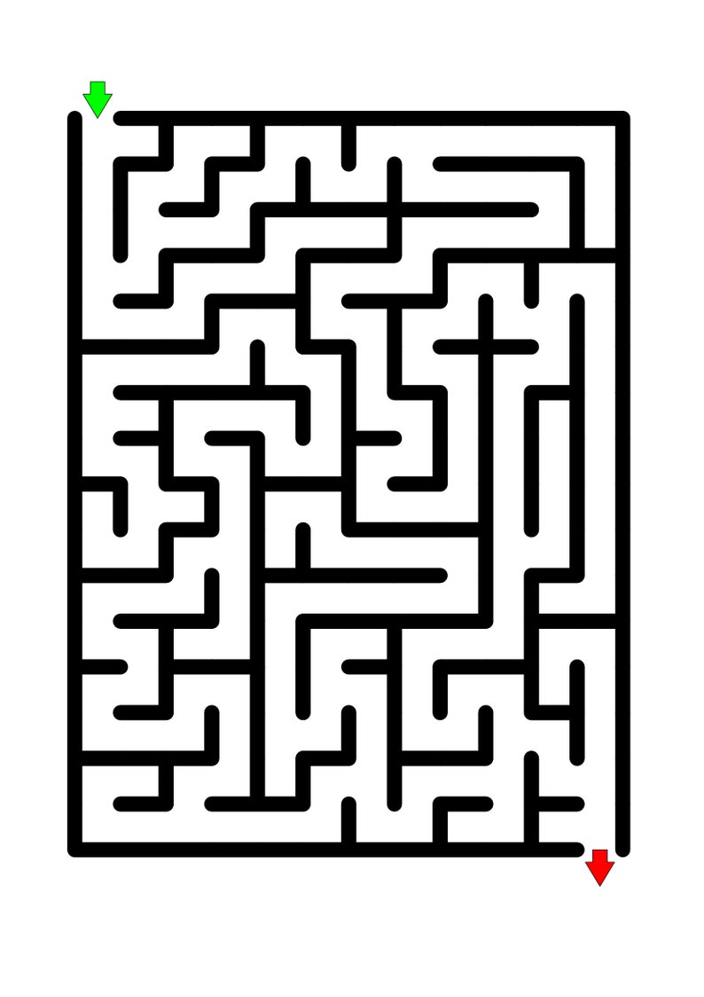 100 Easy Mazes For Kids Up To 5 Years Old Printable Labyrinth Etsy 100 Easy Mazes For Kids Up To 5 Years Old Printable Labyrinth Etsy