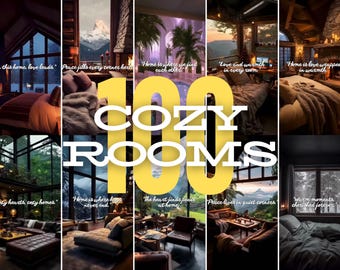 Cosy Room-videoshort | 100 AI-Crafted Home-spoelen (digitale download)