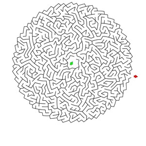 100 Challenging Mazes for Kids up to 9 Years Old, Printable Labyrinth ...