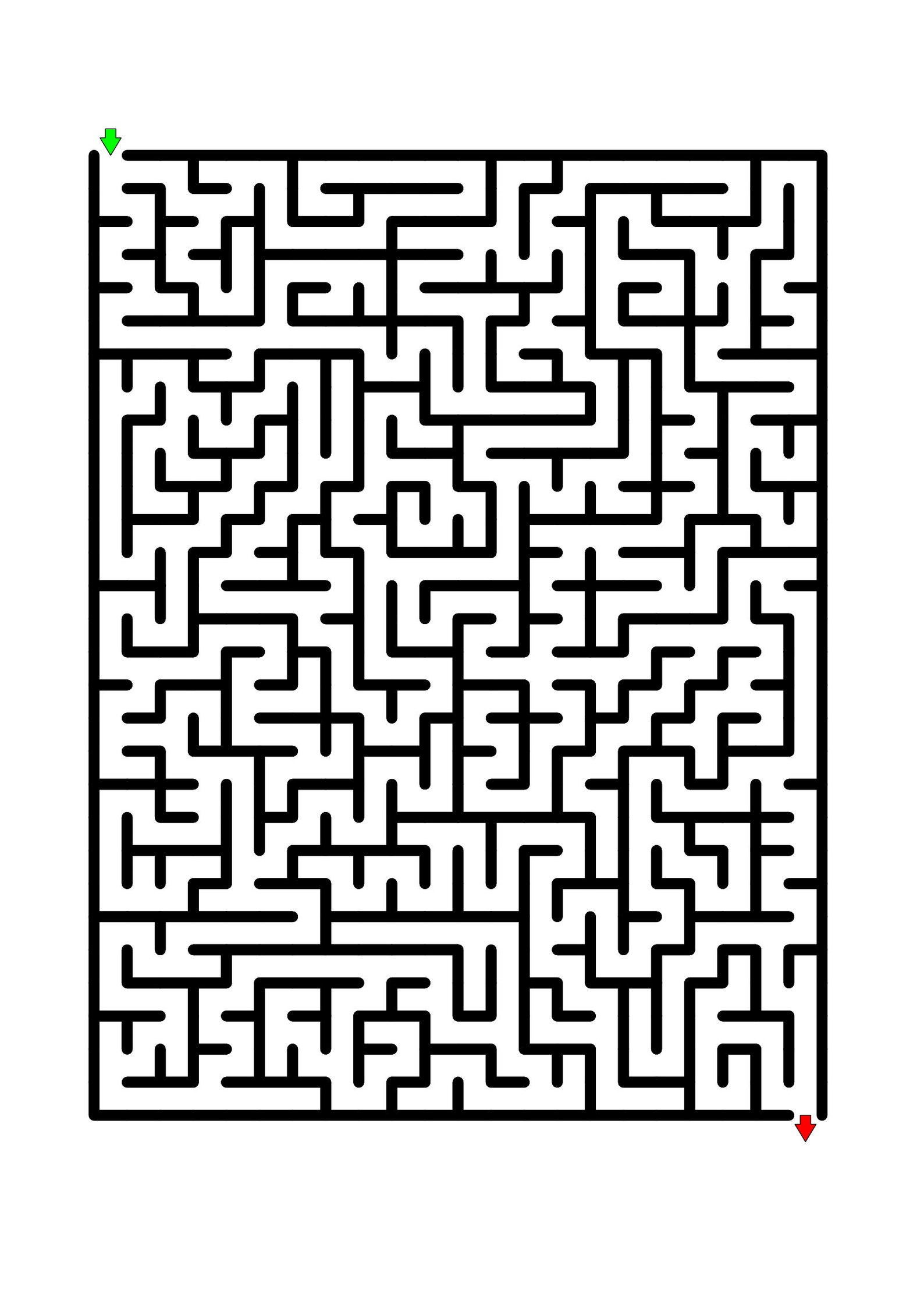 Maze Printable Medium Customize And Print