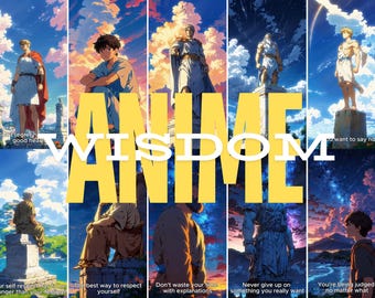 Animated Wisdom Shorts | Motivational Anime Reels (Digital Download)