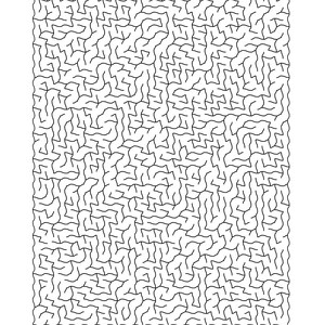 100 Challenging Mazes for Kids up to 9 Years Old, Printable Labyrinth ...