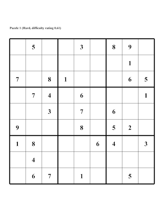 1000 sudoku puzzles for kids adults solutions included etsy canada