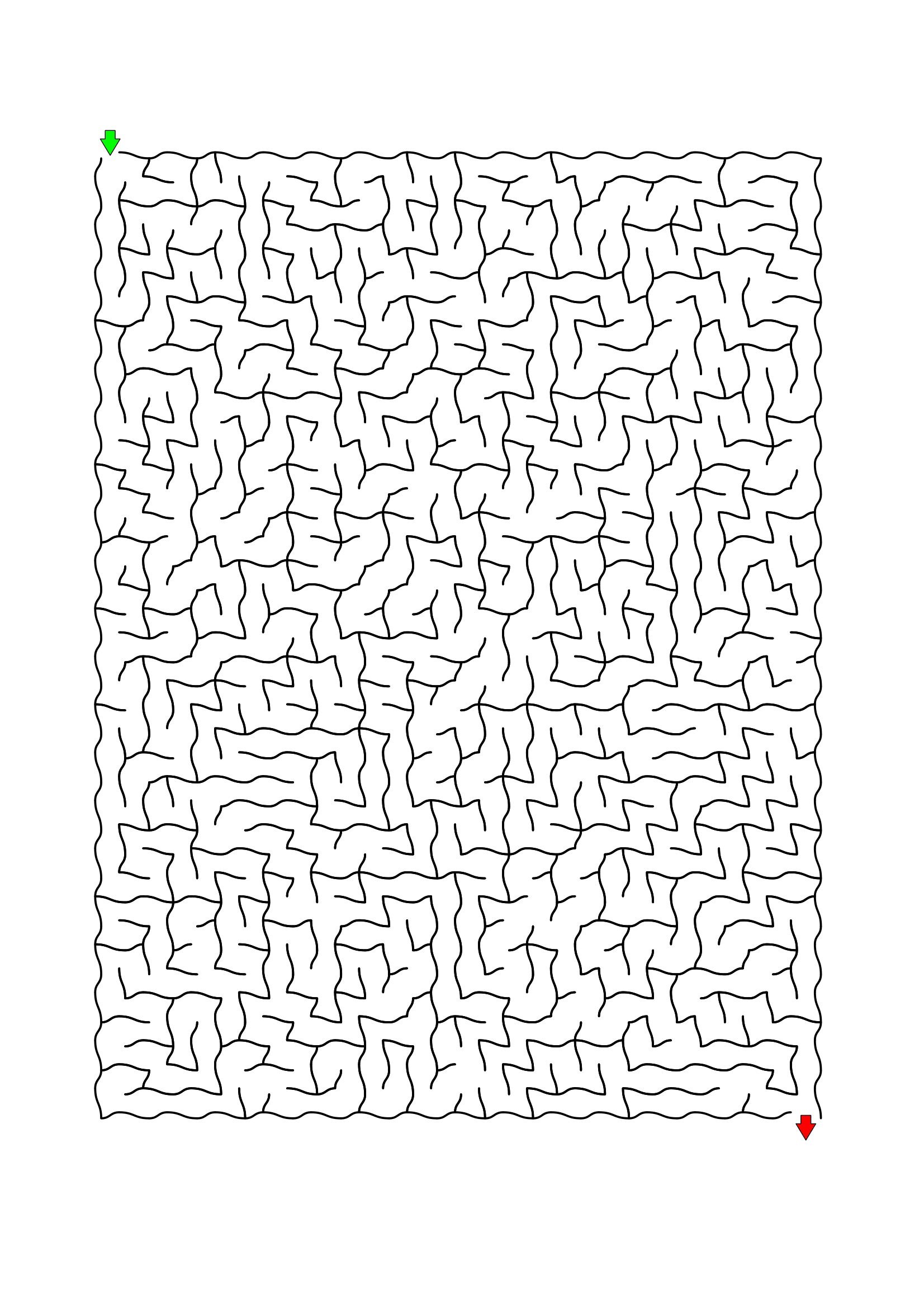100 Medium Difficulty Mazes for Kids up to 7 Years Old, Printable Labyrinth Pages, Printable ...
