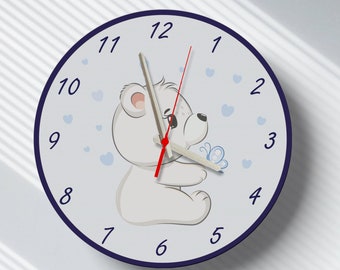 Kids Room Wall Clock Nursery Wall Clock Kids Room Handmade Nursery Decoration Wooden Kids Wall Clock 35cm 14inch Kids Room Wall Clock Nursery Wall Clock Kids Room Handmade Nursery Decoration Wooden Kids Wall Clock 35cm 14inch
