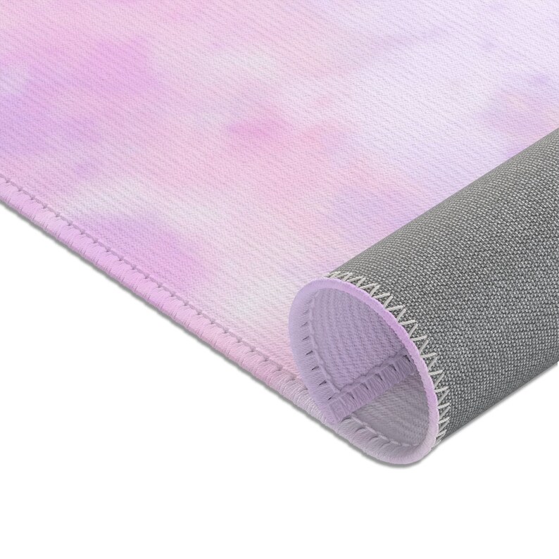 Area Rugs pastel rug pink kawaii rug floor decor cute room Etsy