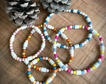 BoJaBu | EM Ceramic Necklace | Dog | Jewelry Necklace | Dog Necklace | Beaded Necklace in Your Desired Color
