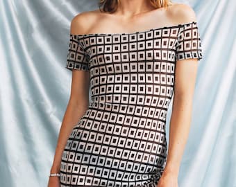 1990er Jahre Versace Vintage Netz-Kleid, Monogramm | Größe S | 90er Jahre Kimono Tüll Kleid von VJC