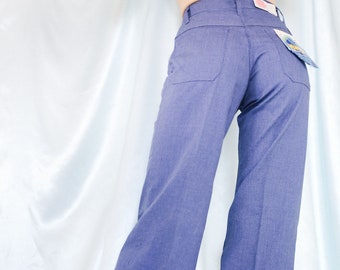 Jeans évasés Wrangler vintage des années 1970 ll Taille S ll Deadstock jeans années 70 bell bottoms bootcut w28