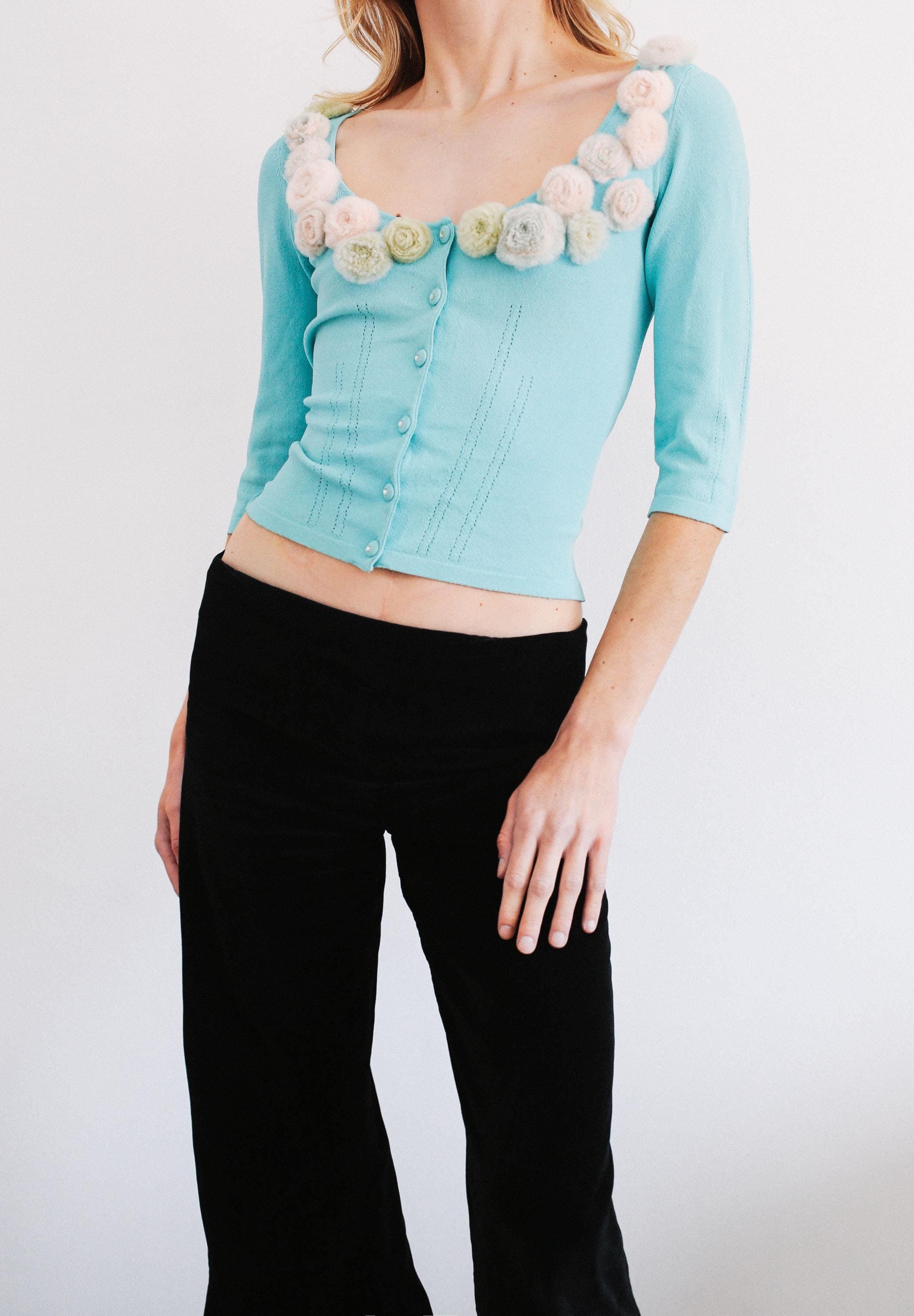Blumarine Cardigan - Etsy Blumarine Cardigan - Etsy