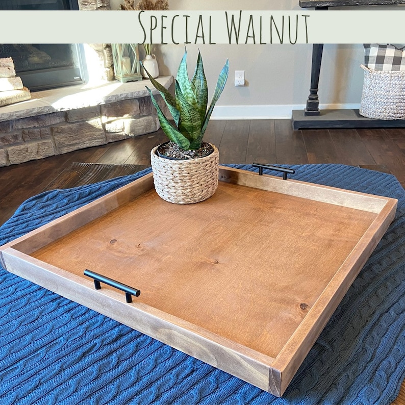 Oversized ottoman tray extra large tray serving tray Etsy