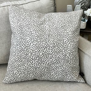 One  Galaxy Woven Chenille Designer Fabric in Taupe Mushroom Throw Pillow Cover Upholstery fabric Home Deco Made in USA 18x18 20x20 22x22