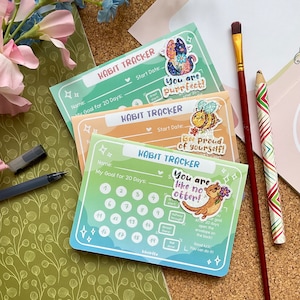 Habit Helper en Starter - Habit Tracker voor 20 dagen met beloningsstickers