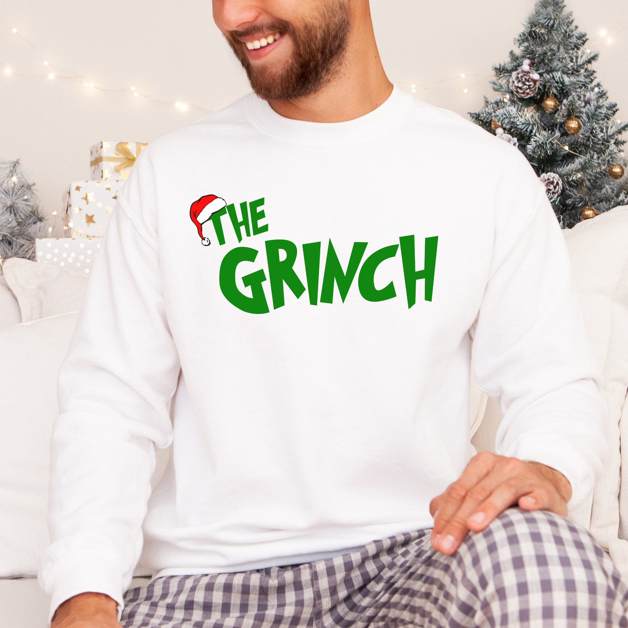 grinch men sweater