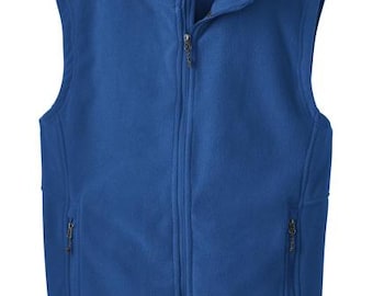 Personalisierte Fleece Weste | Leichte, warme Unisex-Oberbekleidung Personalisierte Firmenlogo-Weste | Arbeitsuniform | Gemütliches Reißverschluss Geschenk