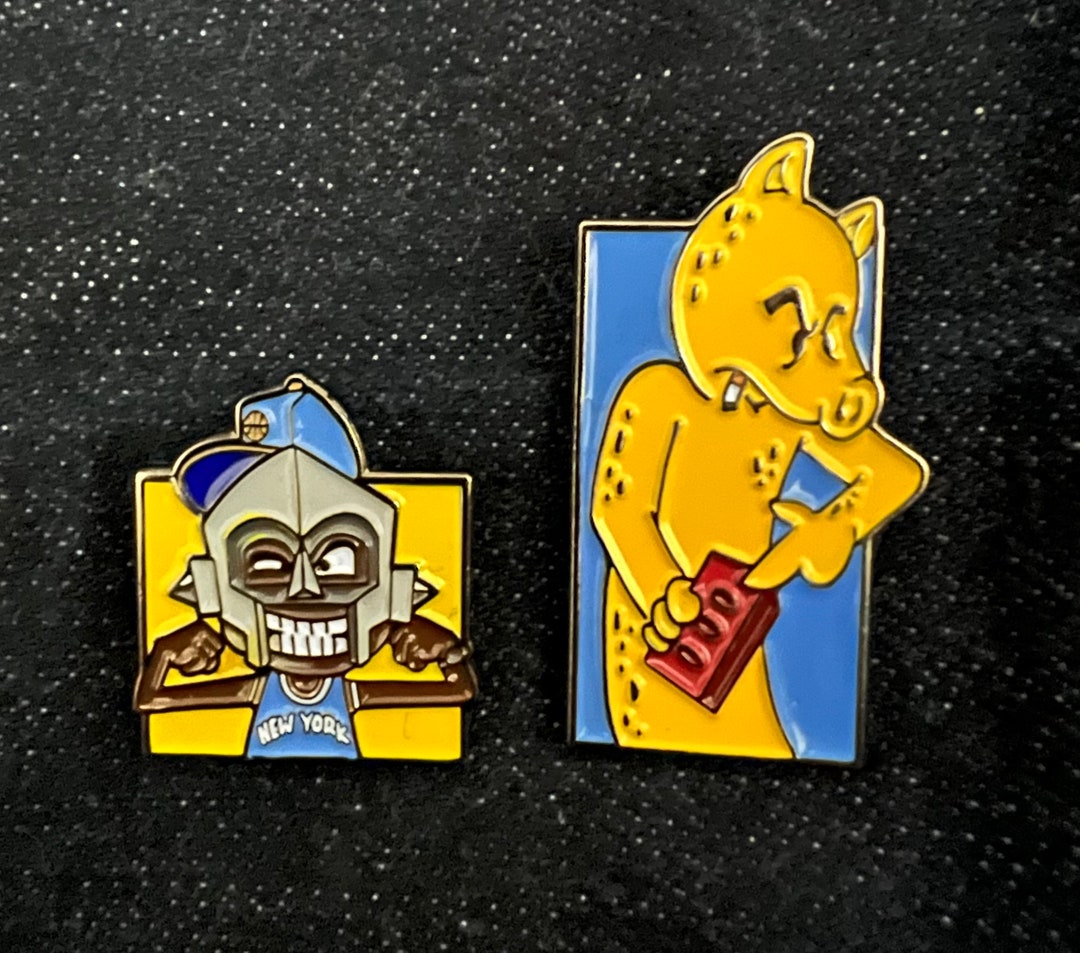 Daniel Kit Pin Daniel & Quas - Illest Villains Soft Enamel Pin Set. - Etsy