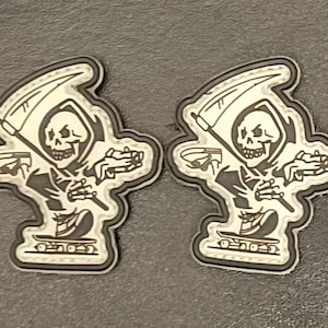 Ranger Eye PVC Morale Patch Set of 2 - Pizza Reaper