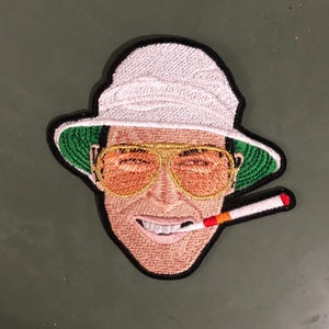 Fear and Loathing - Hunter S. Thompson Embroidered Iron-on Patch