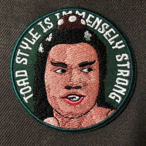 Patch termocolante bordado "5 Venenos Mortais".