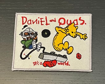 Daniel & Quas - Hook and loop backed embroidered morale patch