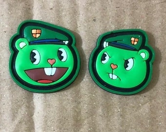 Happy Tree Friends - Flippy - Ranger Eye PVC Morale RE Patch Set of 2